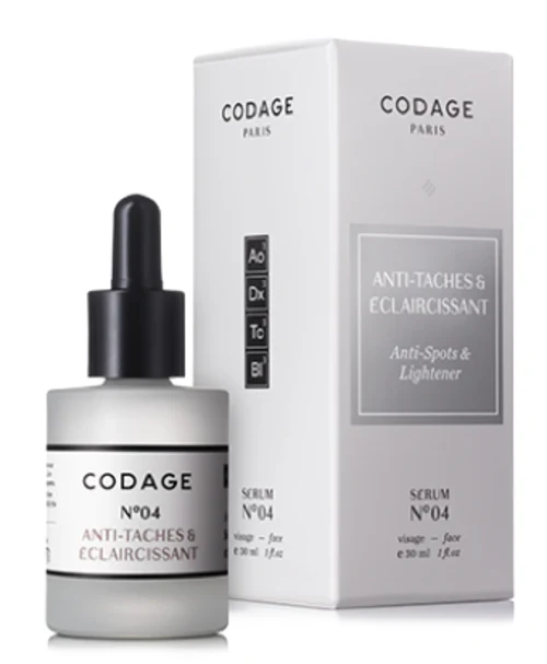 CODAGE Serum N°04 Anti-Taches & Éclaircissant mit Verpackung
