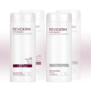 Produkte der Dermokosmetik-Marke Reviderm